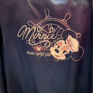 Disney Navy Minnie Mouse Cruise Jacket size XL